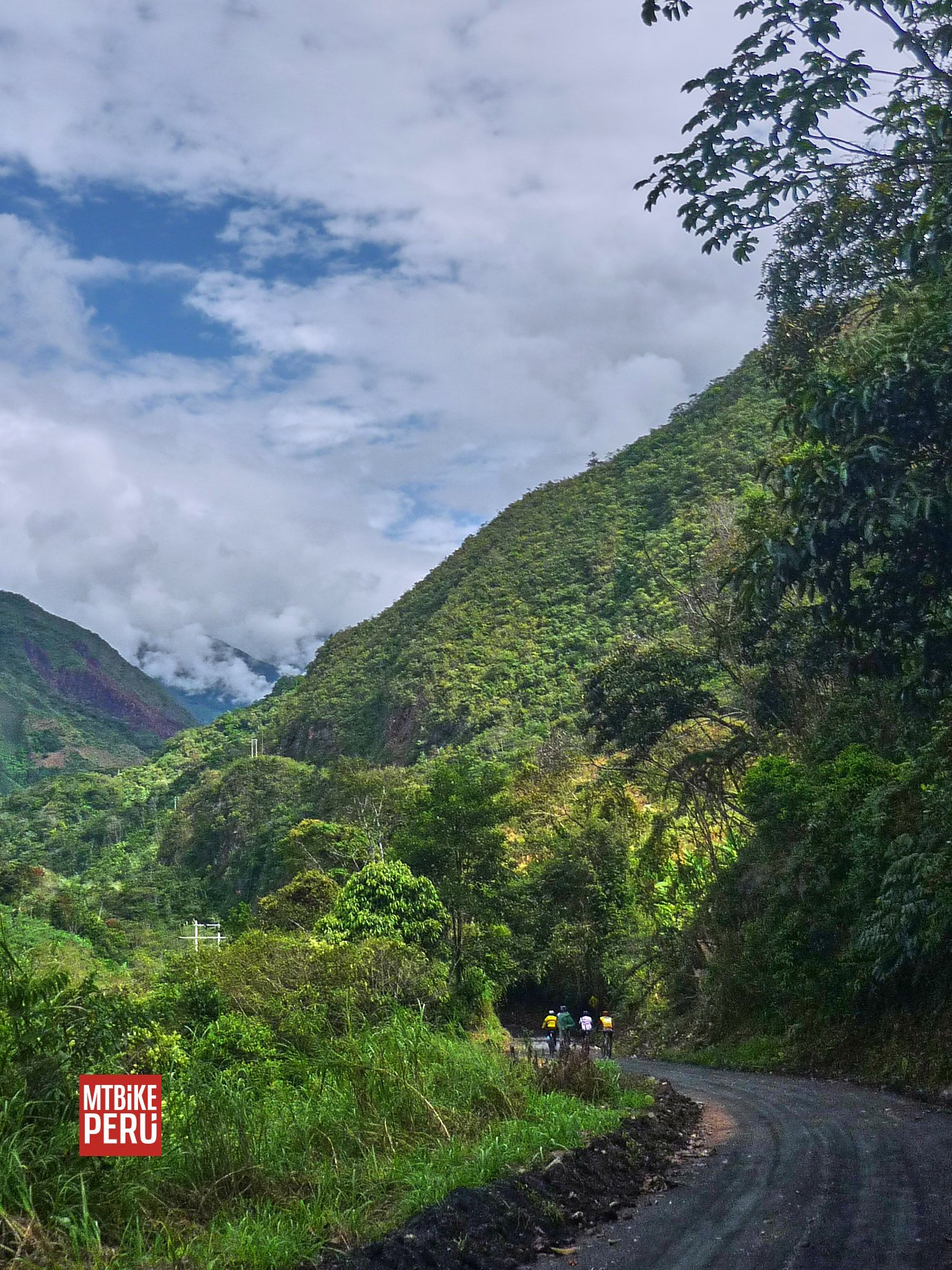 Tambillo Jungle downhill, Chanchamayo, Junin, Peru