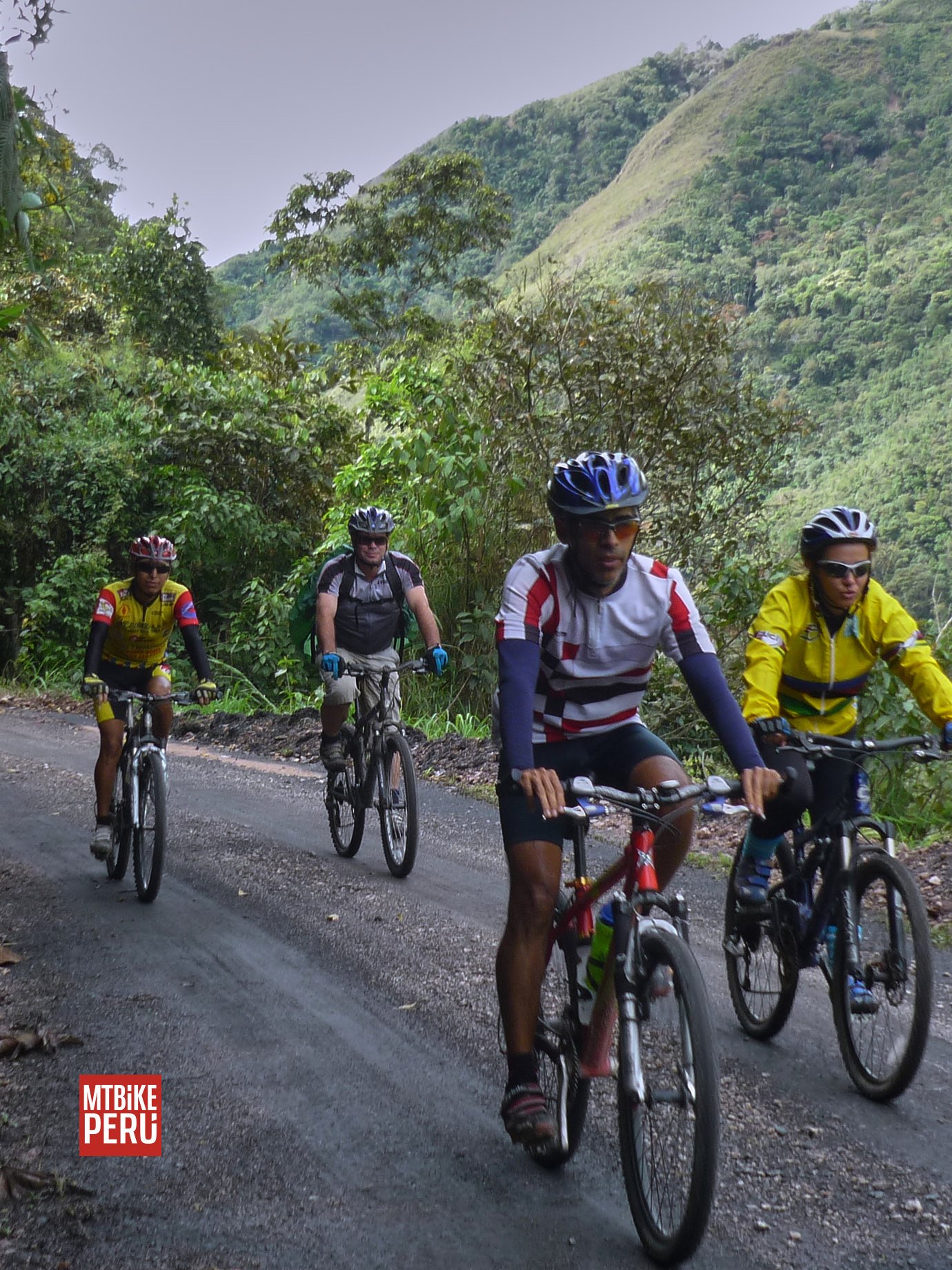 Tambillo Jungle downhill, Chanchamayo, Junin, Peru